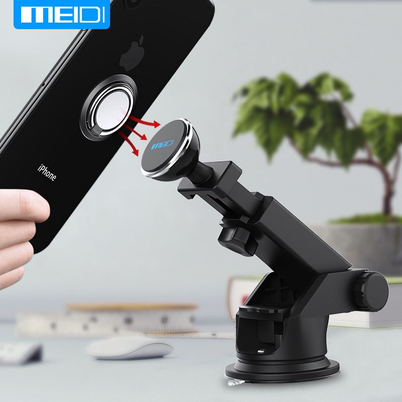MEIDI-support GPS pour voiture | Support de montage magnétique pour téléphone, utilisation dans le Kit de combinaison voiture et maison, support magnétique pour téléphone portable GPS