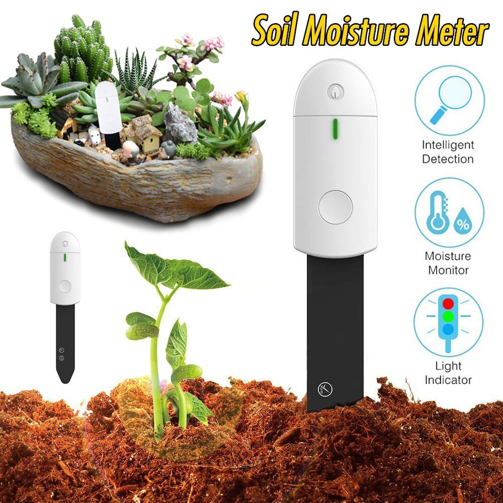 Digital Soil Moisture Test PH Meter Tool Soil PH Tester Analysis Instrumentfor Garden Indoor Outdoor Farm Plants Flower Monitor