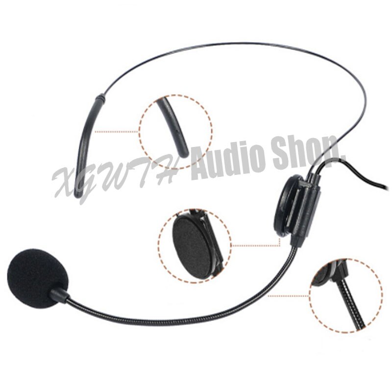 Doppelohr-headset mit kondensatormikrofon für ak g und alle xlr- 3- pin-kopfhörer