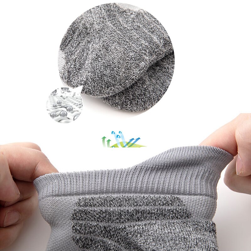 Heren hardloopsokken katoenen compressie fietssokken elite hardloopsokken basketbal fietssokken lage hardloopsokken