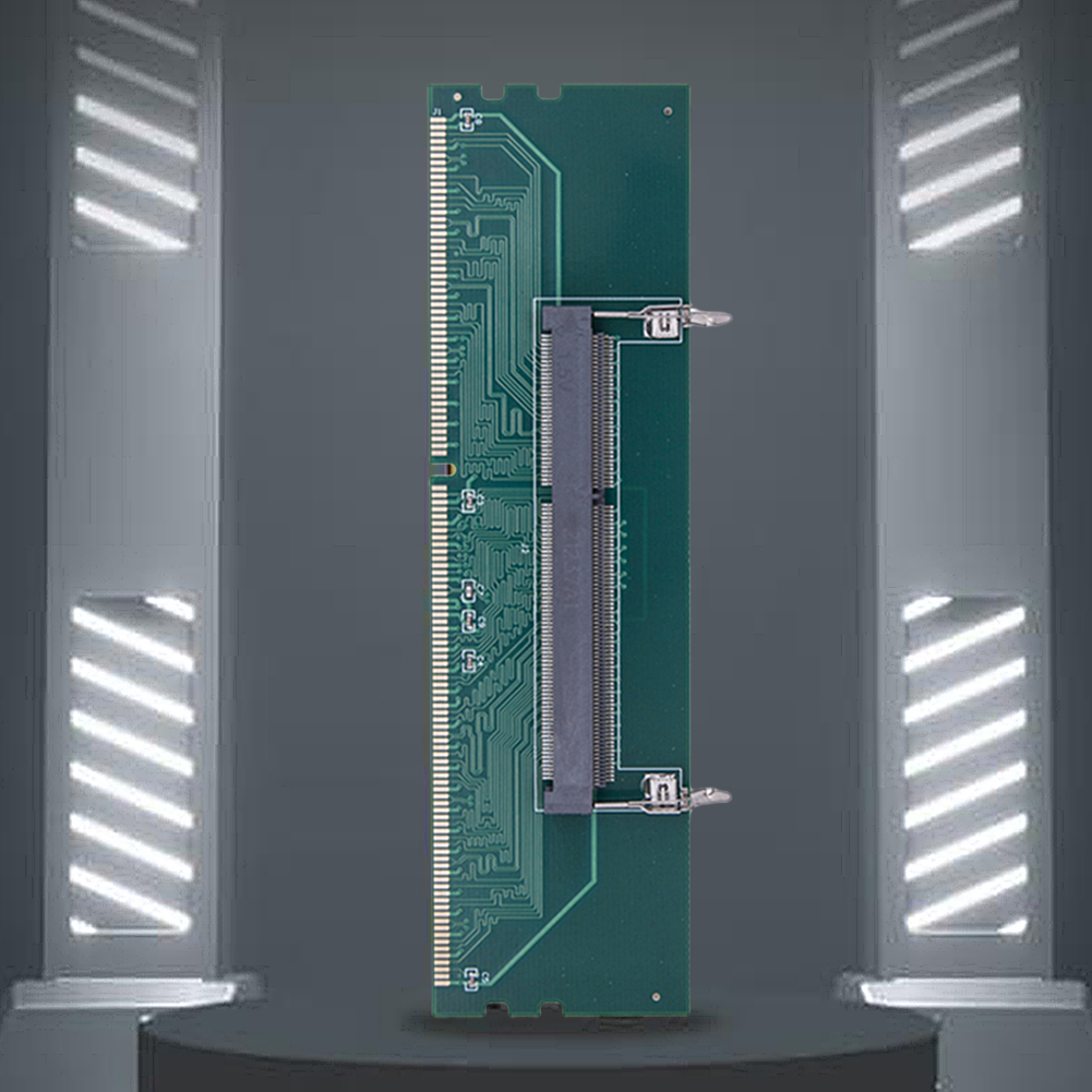 1/2/3 szt. adapter pamięci laptopa robić komputera stacjonarnego więc-DIMM robić karty DIMM PC karta złącza DDR3 DDR4