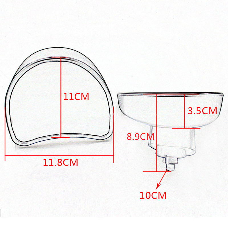Rétroviseurs de montage de carénage de moto en Chrome Batwing, vue arrière latérale pour Harley Electra Street Glide 1996 –