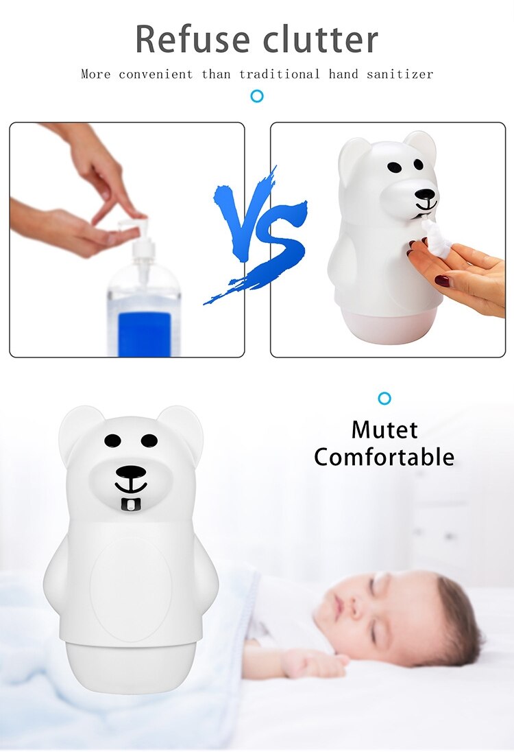Cartoon Automatic Sensor Touch Free Soap Dispenser Children Automatic Lotion Pump For Kitchen Bathroom Liquid Soap Dispenser