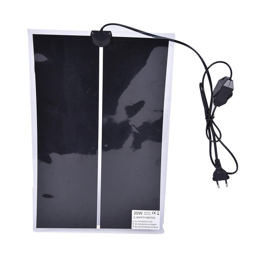 5-40W EU Plug Heating Warm Pad Adjustable Temperature Controller Incubator Mat Tools Reptile Electric Heat Mat Blanket: 20w