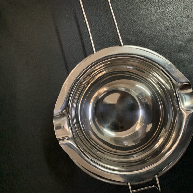 Melting Wax Heating Outer Pot And Inner Pot Baking Utensils Long Handle Wax Melting Pot Chocolate Butter Melting Pot for Home