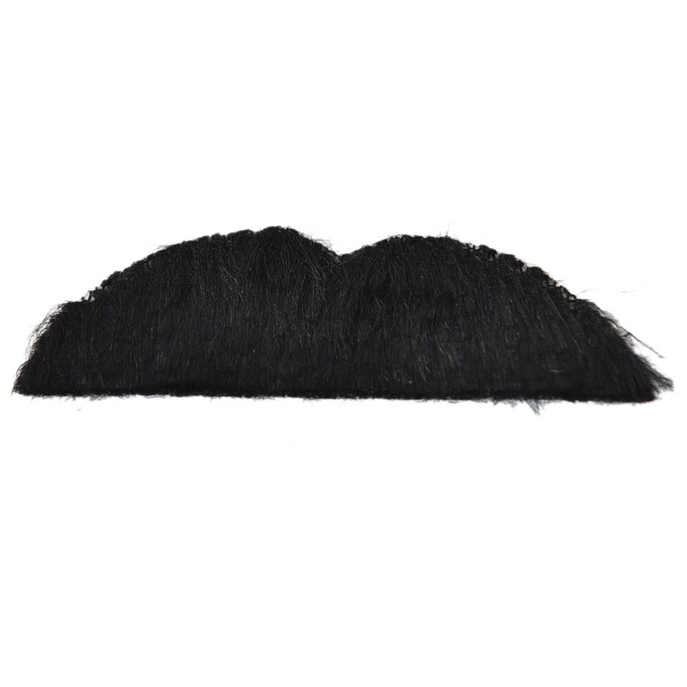 12 Stuks Black Party Halloween Cosplay Snor Nep Baard Snorhaar Voor Kinderen Volwassen Creatieve Grappige Nep Snor Piraat