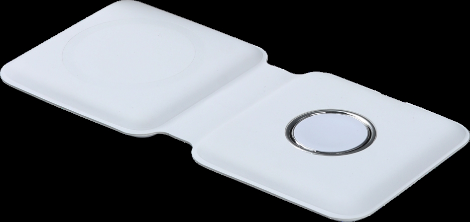 2022 kabelloses magnetisches ladepad für iphone 13, 3 12 15w pro max 4 schnellladestation für airpods 5 apple watch 2: Weiß