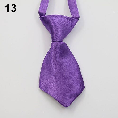 Transer Verstelbare Hond Kat Pet Doek Schattige Grooming Stropdas 28 Pure Kleuren Grooming Bow Tie Hond Accessoires: Color 13