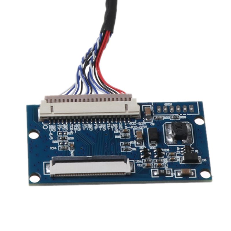 1 sæt lvds 20 to 40 pin ttl signal lcd converter board til 7-10.1\ "lcd panel kabel  lx9b