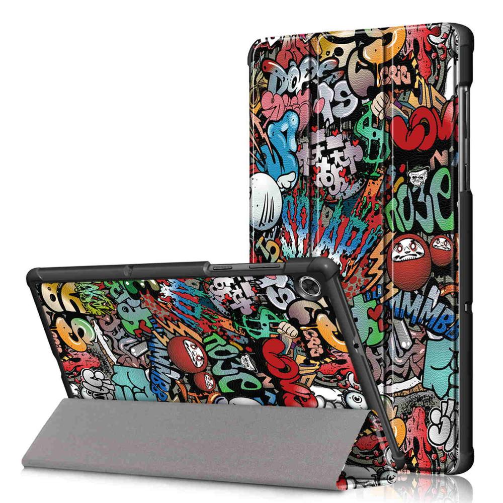 Sprawa dla Lenovo Tab M10 FHD Plus TB-X606X X606F 10.3 inteligentny pokrywa Funda dla Lenovo Tab M10 HD X306X X505X X605F 10.1 "stojak powłoki: SZ TY / M10 HD 2nd Gen X306