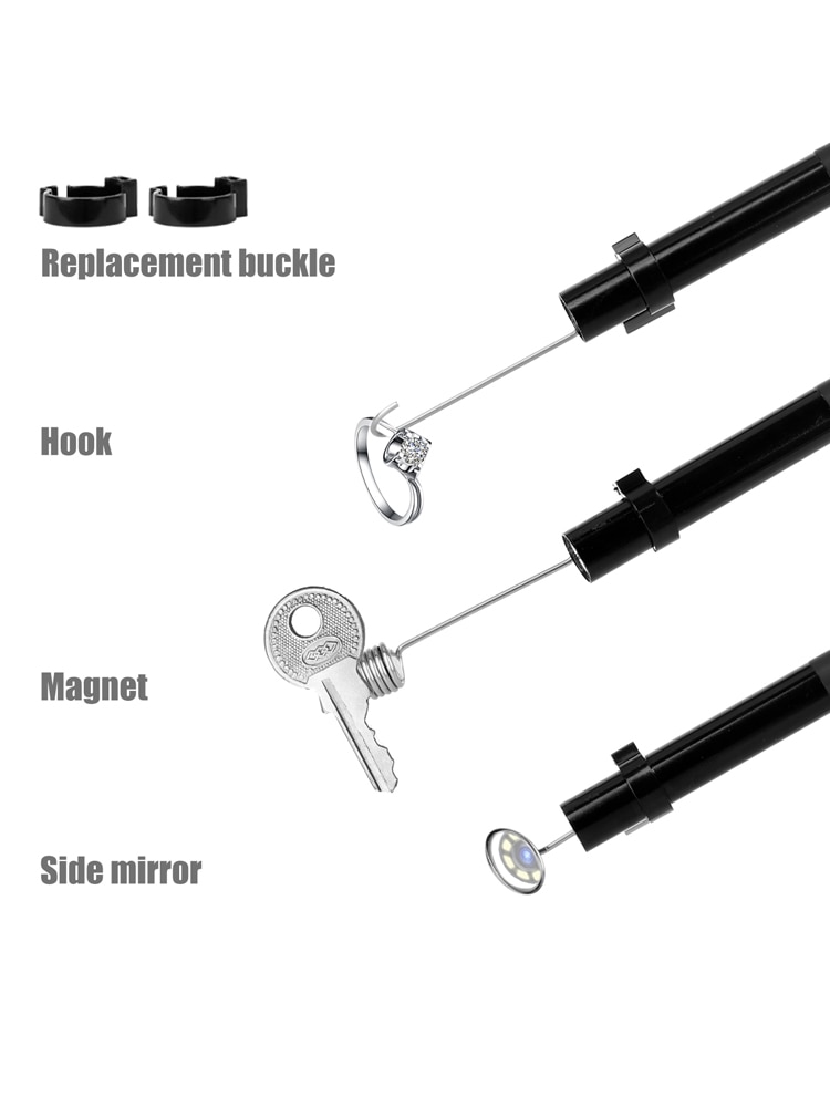 8mm Lens IP67 endoscope 10m Snake Tube Camera 4.3 " LCD borescope 1080p inspection camera with 2600 mAh 18650 battery 8 LEDs