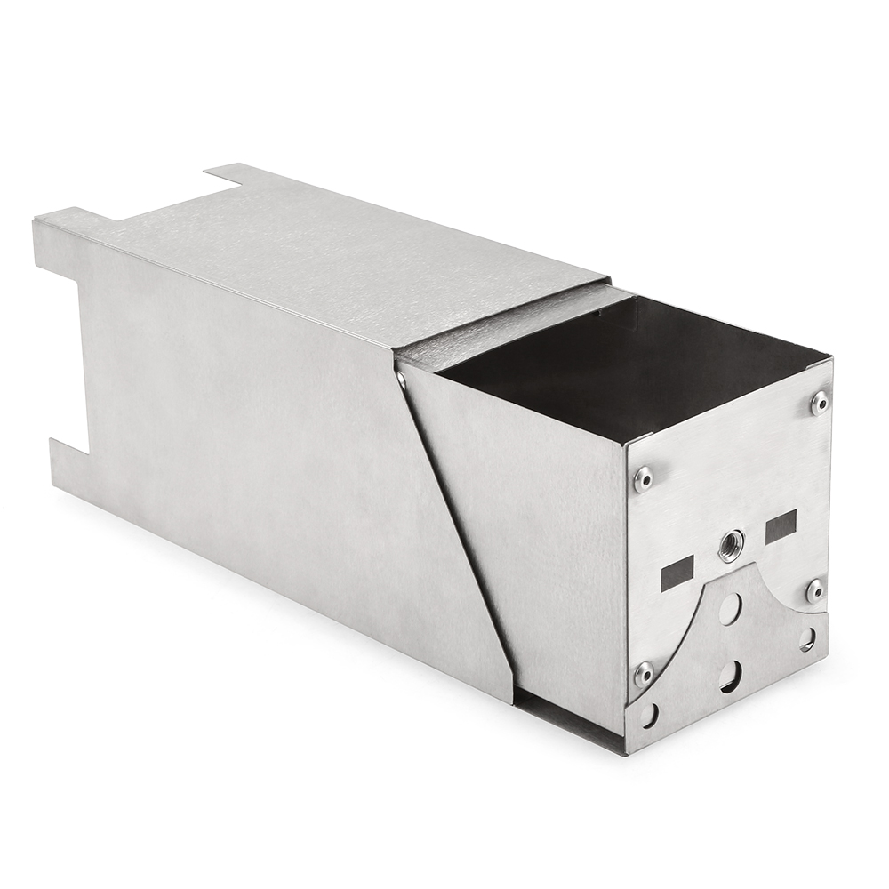 Lixada Titanium Coating Stainless Steel Rocket Stove Foldable Wood Burning Backpacking Outdoor Picnic Camping Stove Wood Stove