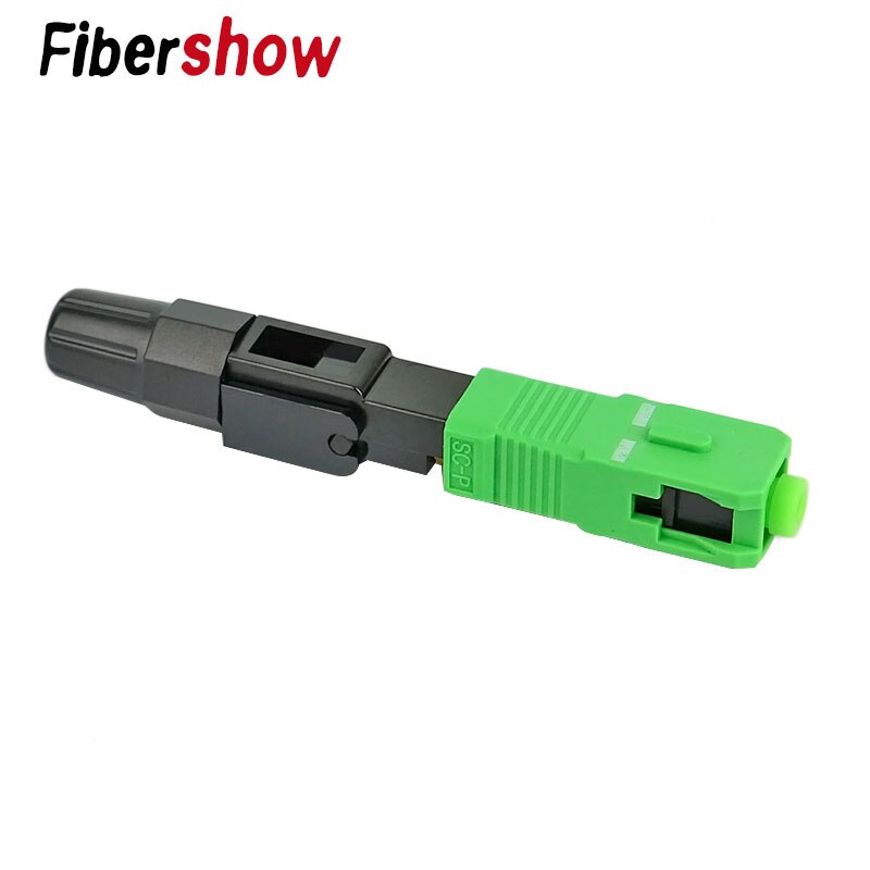 FTTH eingebettet Fiber Optik Schnelle Stecker SC APC Single Fiber Optik Adapter SC UPC Kalten Verbindung Schnell Feld Montage