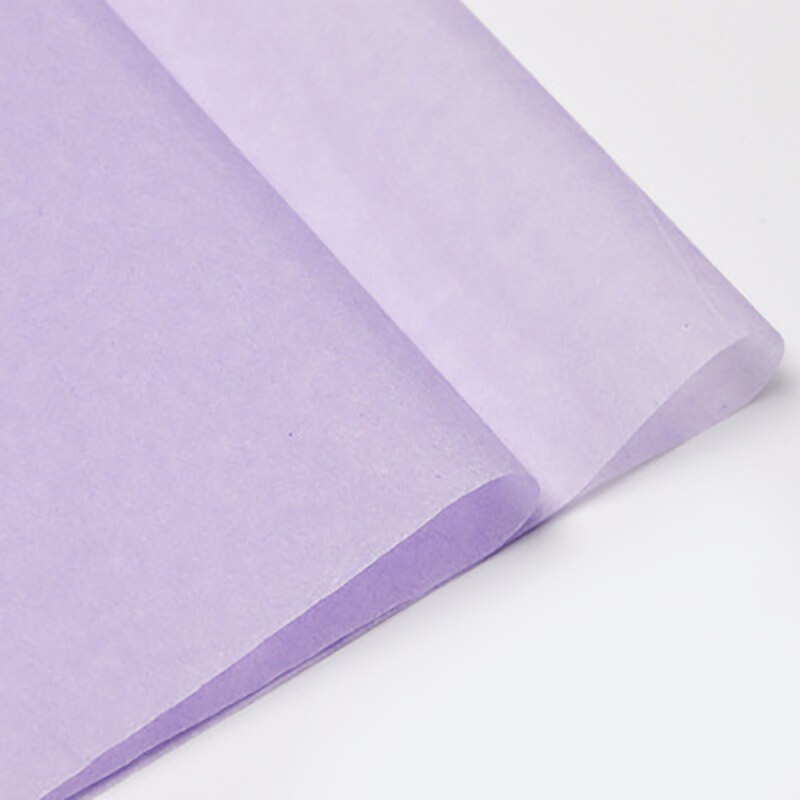 40pcs/Lot Tissue Paper 50*70CM Craft Paper Floral Wrapping Paper Packing Paper Home Decoration Festive Party Supply: Lilac