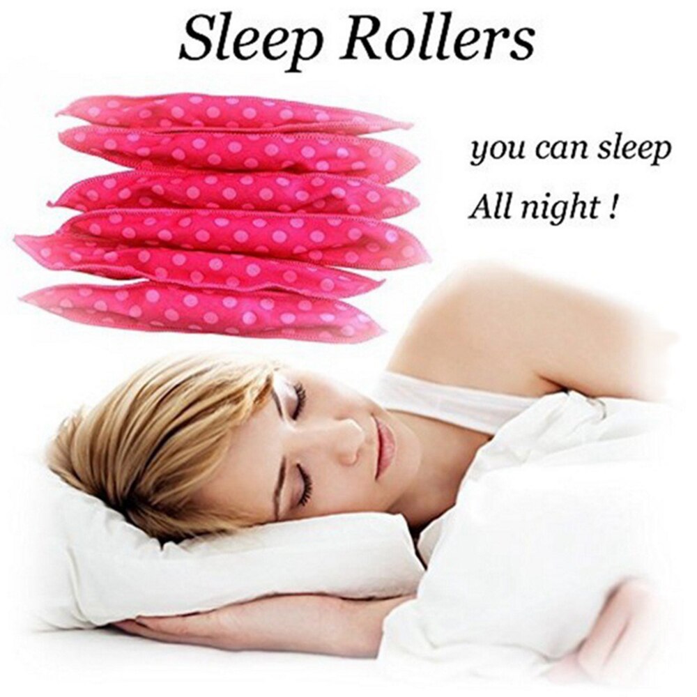 10 Stck Haar spalte Nacht Schlaf schwamm Eisstockschießen eisen curler elastische weiches kissen haar kräuseln DIY schwamm haar Styling spalte werkzeug
