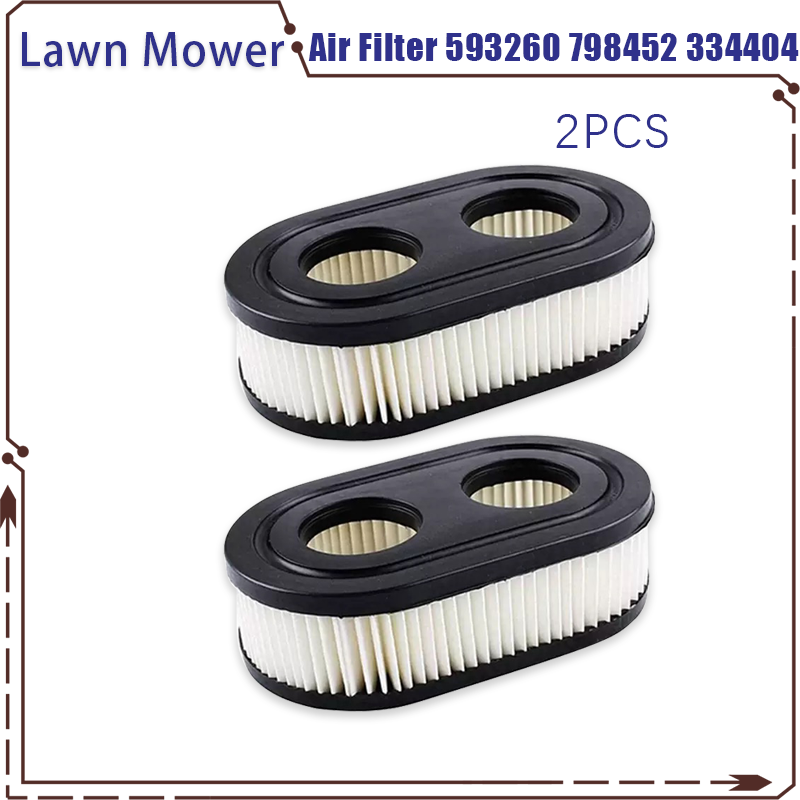Air Filter 593260 798452 334404, Lawn Mower Replacement Filters For 4247 5432 5432k 09P702 500EX Series Engine: light green