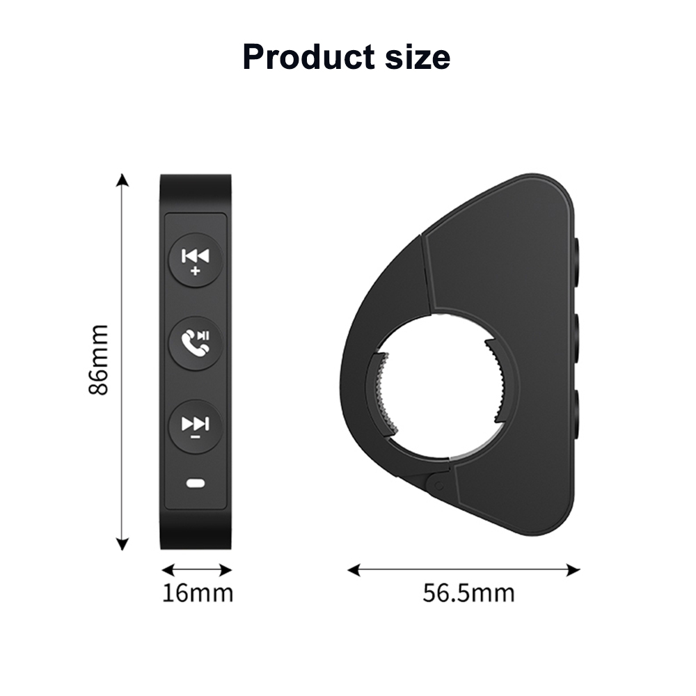 Motorrad Lenker Fernbedienung Drahtlose Helm Headset Fernbedienung Geschmack Bluetooth Freisprecheinrichtung Telefon Medien Fernbedienung