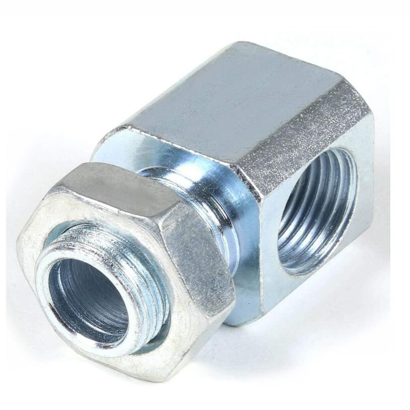 JIAX M18 x 1.5 Angle Adapter Oxygen Sensor Contain Catalytic Converter Extender O2 Bung Extension Spacer