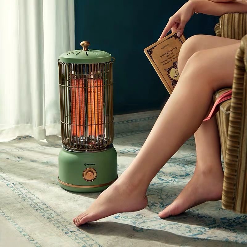 220V 400w/800w Mute Carbon tube heating birdcage Electric heater Far infrared heat conduction Dump power off energy saving