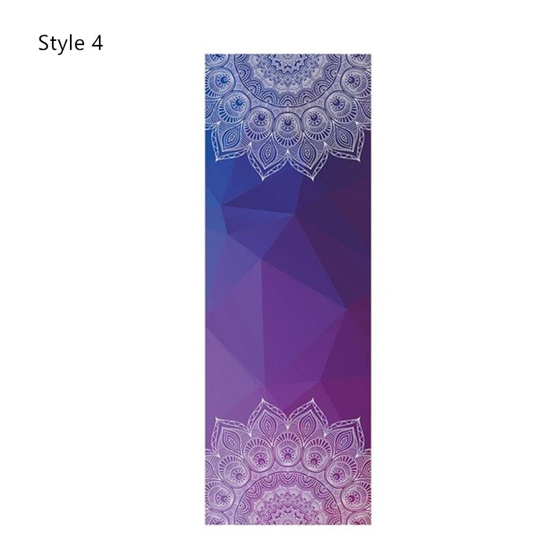 183*63Cm Gedrukt Yoga Handdoek Antislip Yoga Deken Absorberen Zweet Yoga Mat Cover Handdoek Pilates Fitness Strand mat Handdoek