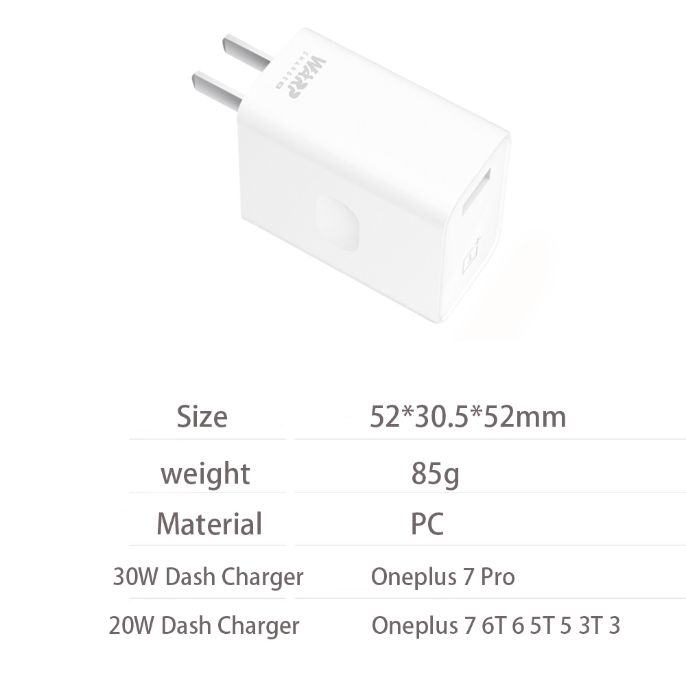 Voor Oneplus 30W Warp Dash Lading Fast Charger Adapter Eu Ons Uk Plug Travel Muur Telefoon Oplader Voor Oneplus 8 Pro Nord N10 7 7T 6