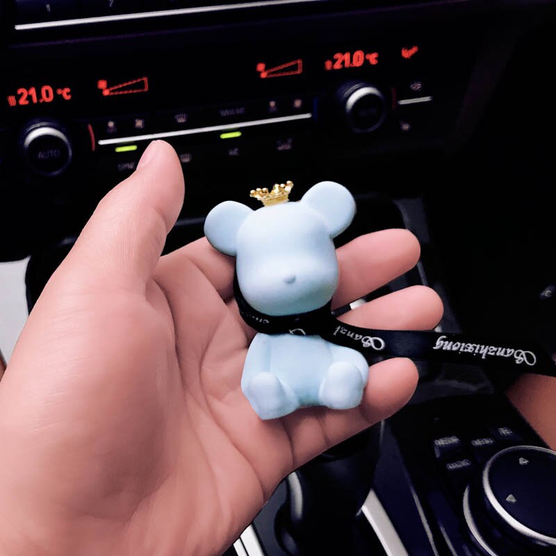 Couronne violence ours parfum siège voiture désodorisant parfum Auto intérieur parfum parfum ornement voiture accessoires décoration