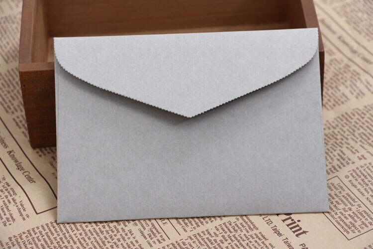 40pcs/lot Retro Paper Blank Paper Window Envelopes Wedding Invitation Envelope Thick Envelope: 6