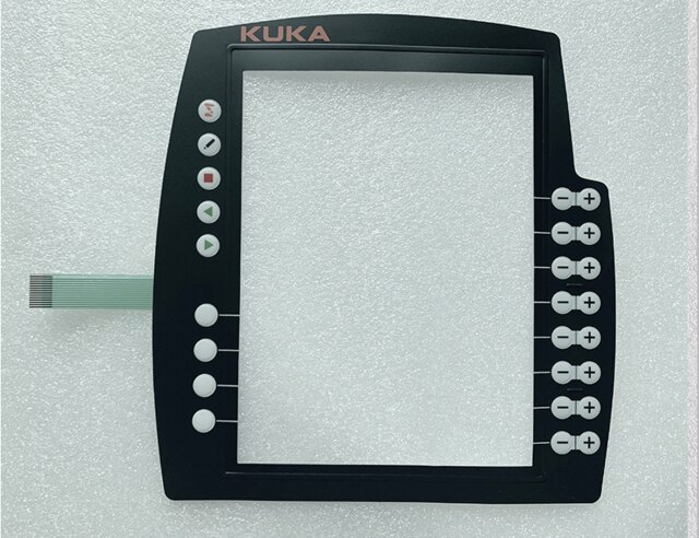 KRC4 KCP4 00-168-334 KUKA C4 Replacement touchpanel protective film keypad original LCD Panel AUO G084SN05 V.9: B Touch and Keypad