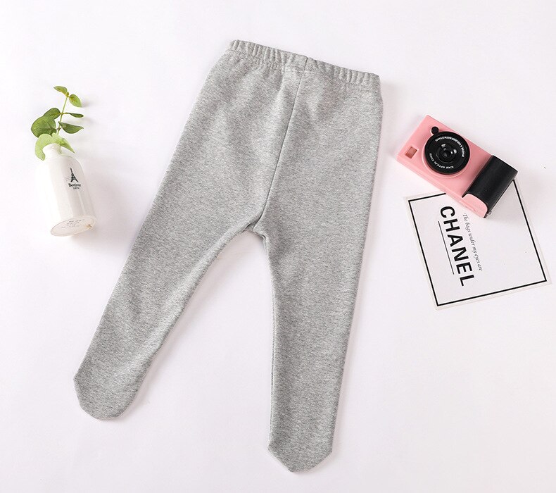 Automne hiver dessin animé ours bébé Leggings coréen bébé filles en peluche bas collants belle infantile vêtements -né pantalon
