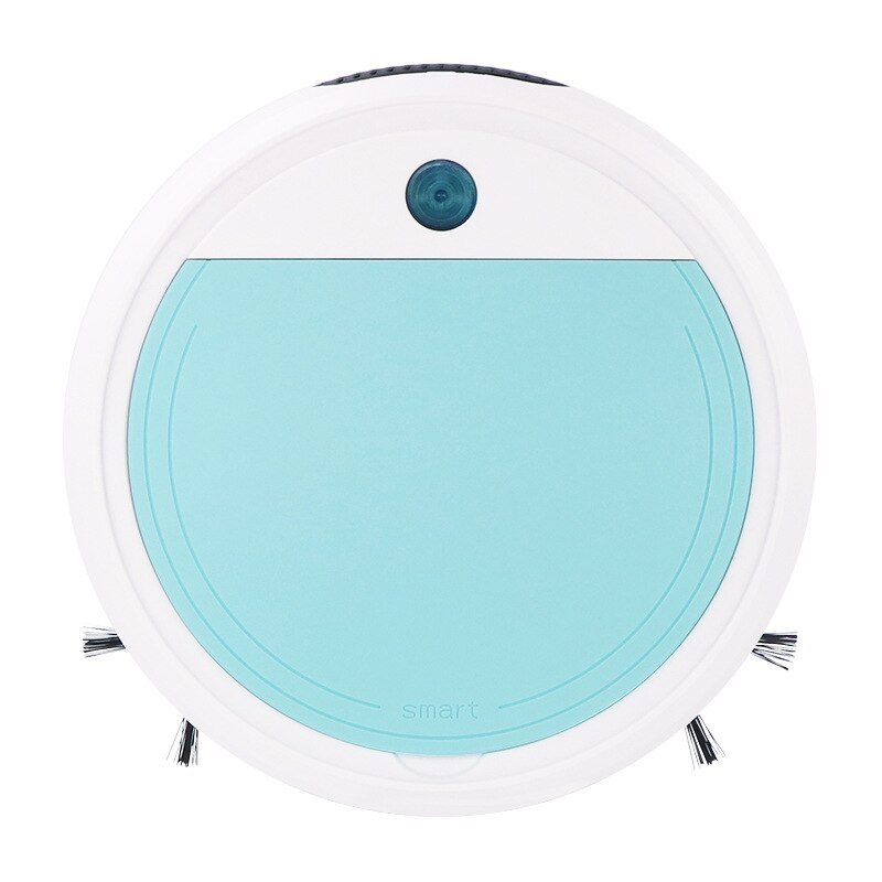 Usb-laddningsrobot dammsugare våt och torr uv-sterilisator 3200pa robot dammsugare helautomatisk smart dammsugare: Vitgrön