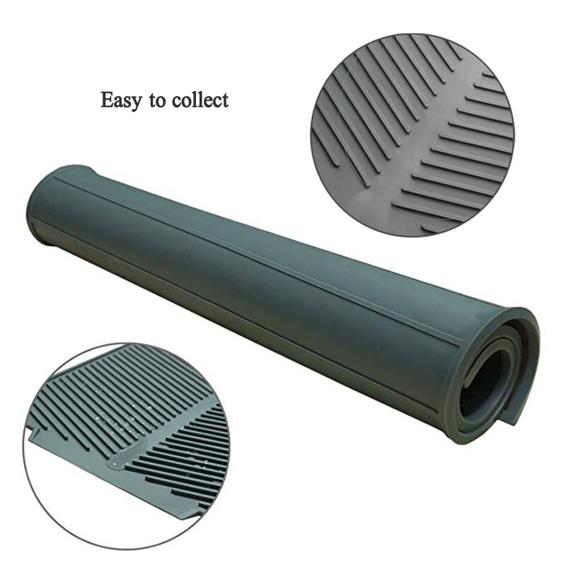 Drain Mat Kitchen Silicone Dish Drainer Tray Large Sink Drying Worktop Organizer Drying Mats for Dishes Tableware