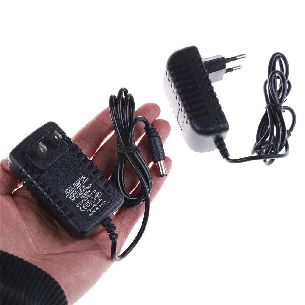 1PCS 5.5mm x2.5mm 5V3A AC 100V-240V Converter Adapter DC 5V 3A Power Supply Plug For LED Strip Light