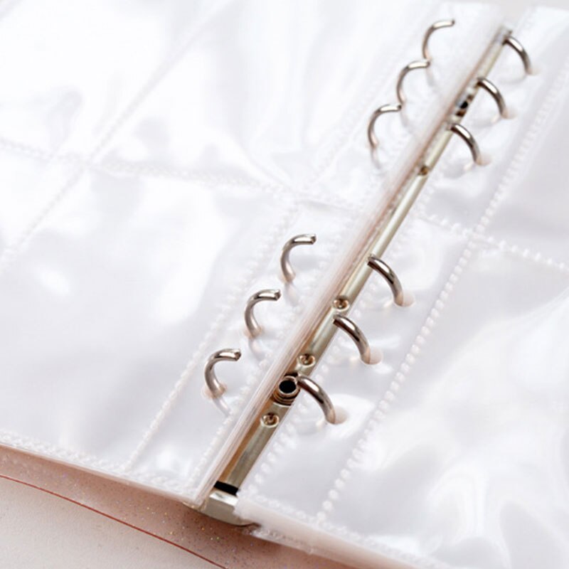 3/5inch Photo Album Pages Transparent Album Pages Card Holder Card Sleeves Storage Photo Holder: 5inch