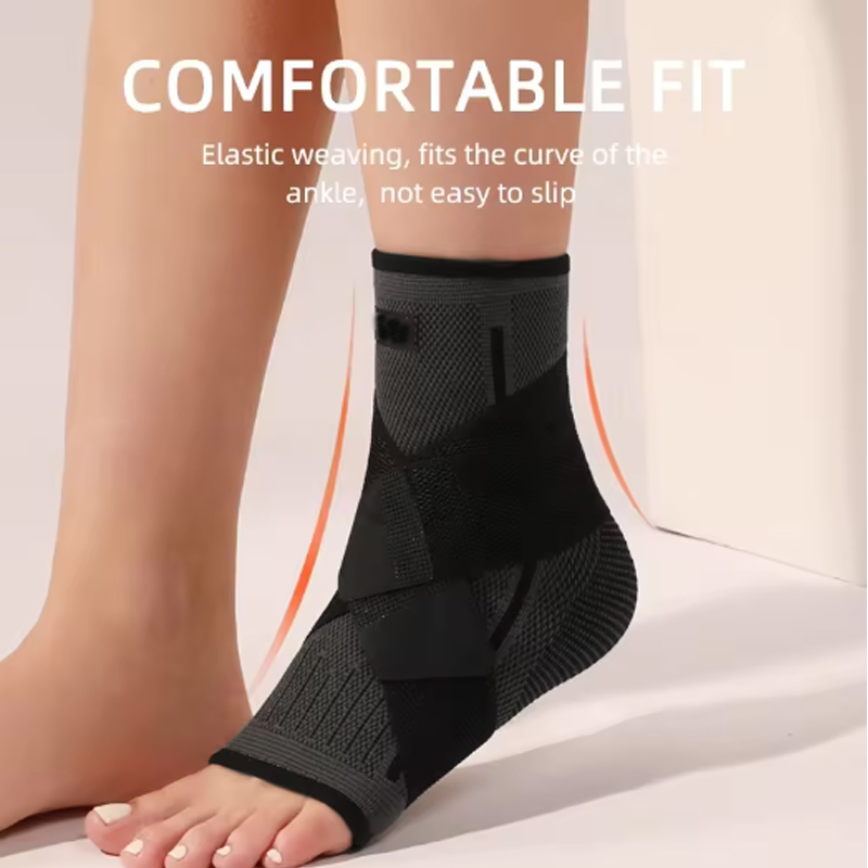 Verstellbare Kompressions-Knöchelstütze für Männer und Frauen, Laufen, Wandern, Basketball, Knöchelbandage, Sportschutz