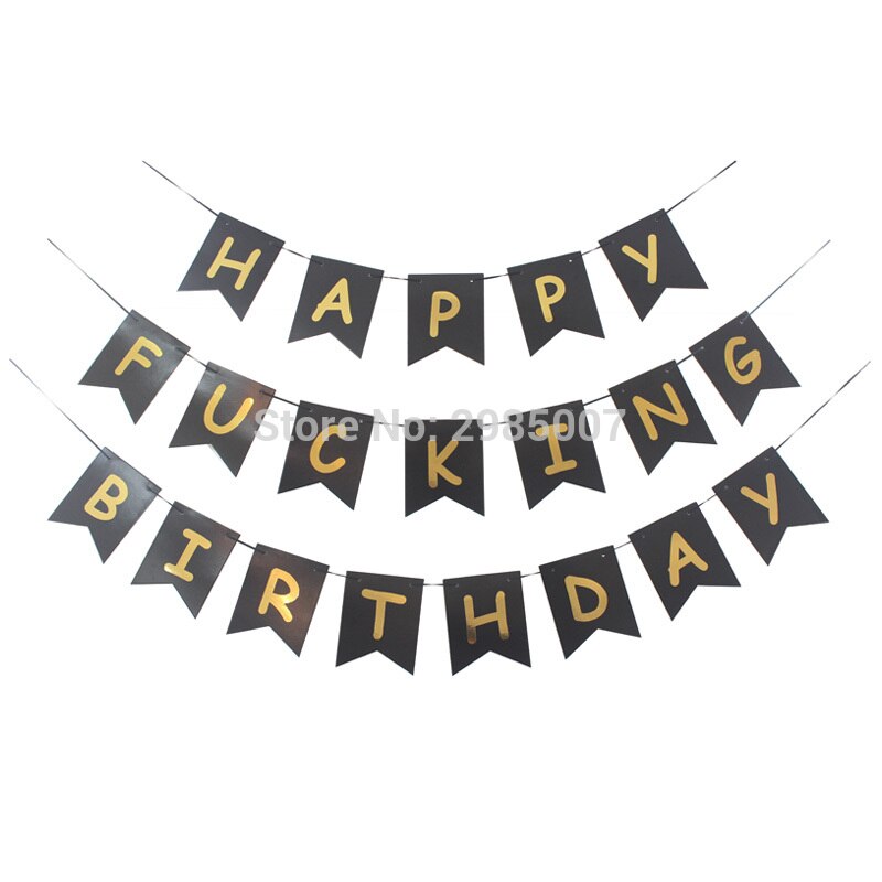 12 unids/lote globos de feliz cumpleaños letras impresas globo abusivo grosero globo decoraciones de de cumpleaños