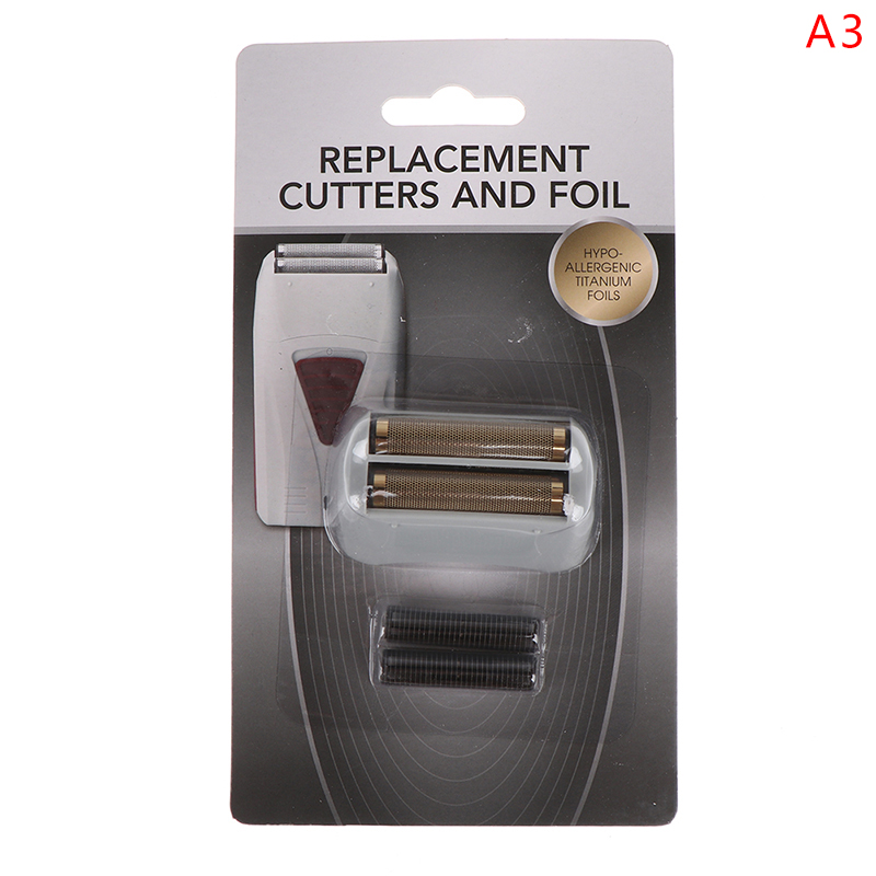 Hair Clipper Replacement 3D Intelligent Floating Shaving Blades Shaver Head Sets For Andis Gold/Sliver: Ivory