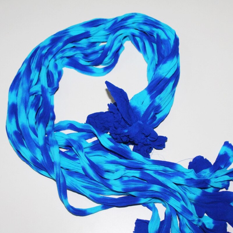 5pcs Double Color Nylon Stocking Flower Material Tensile Stocking Material Accessory Handmade Home DIY Nylon Flower Crafts