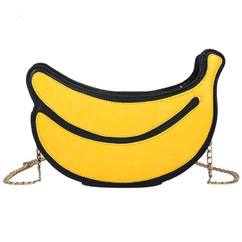 Neueste Neuheit Nette Form Schulter Mini Tasche für Frauen, Q14-banana: Default Title