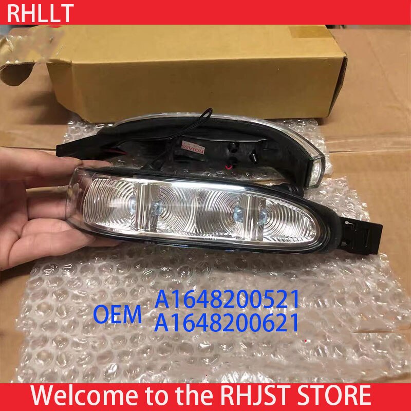 Original reverse mirror steering signal indicator light for Mercedes ML350 ML500 ML320 GL450 GL550 OEM 1648200521 1648200621