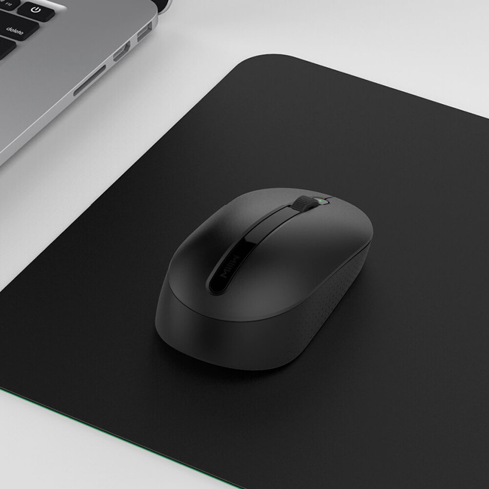 MIIIW – souris optique sans fil 2.4GHz, 1000DPI, pour ordinateur portable, bureau et maison, Texture antidérapante, entièrement symétrique