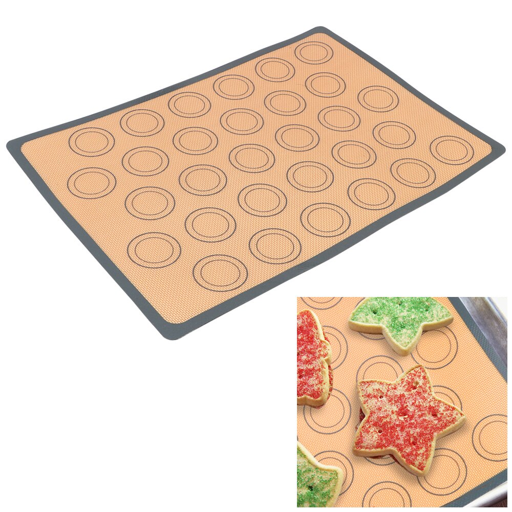 Hilife cake pad antiaanbak deegmat voor cake koek macaron bakplaat bakvorm mat siliconen bakmat pad