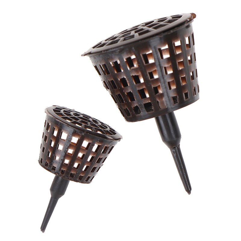 10Pcs Fertilizer box Bonsai Tool Fertilizer Cover Basket Box Dome Case Plastic Plant Bug Portable Nursery Pots