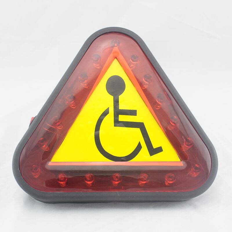 Rolstoel Voorzichtigheid Licht Scootmobiel Waarschuwingslampje Voorzichtigheid Licht Voor Mobiliteit Scooters