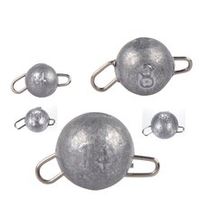 Anzuelo de plomo con cabeza plomada, señuelo suave de peso de bala para agua profunda, accesorios de aparejos de pesca Texas, 10 piezas