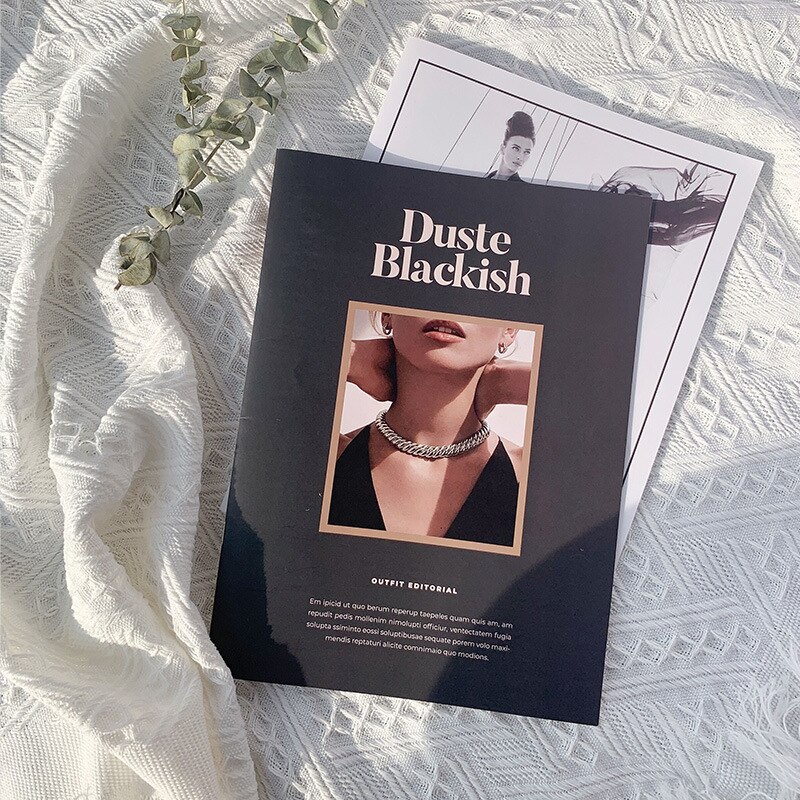 Modeblad Boek Fotografie Accessoires Voor Sieraden Cosmetica Leven Vrije Tijd Nemen Foto 'S Achtergrond Fotografia Shoot Rekwisieten