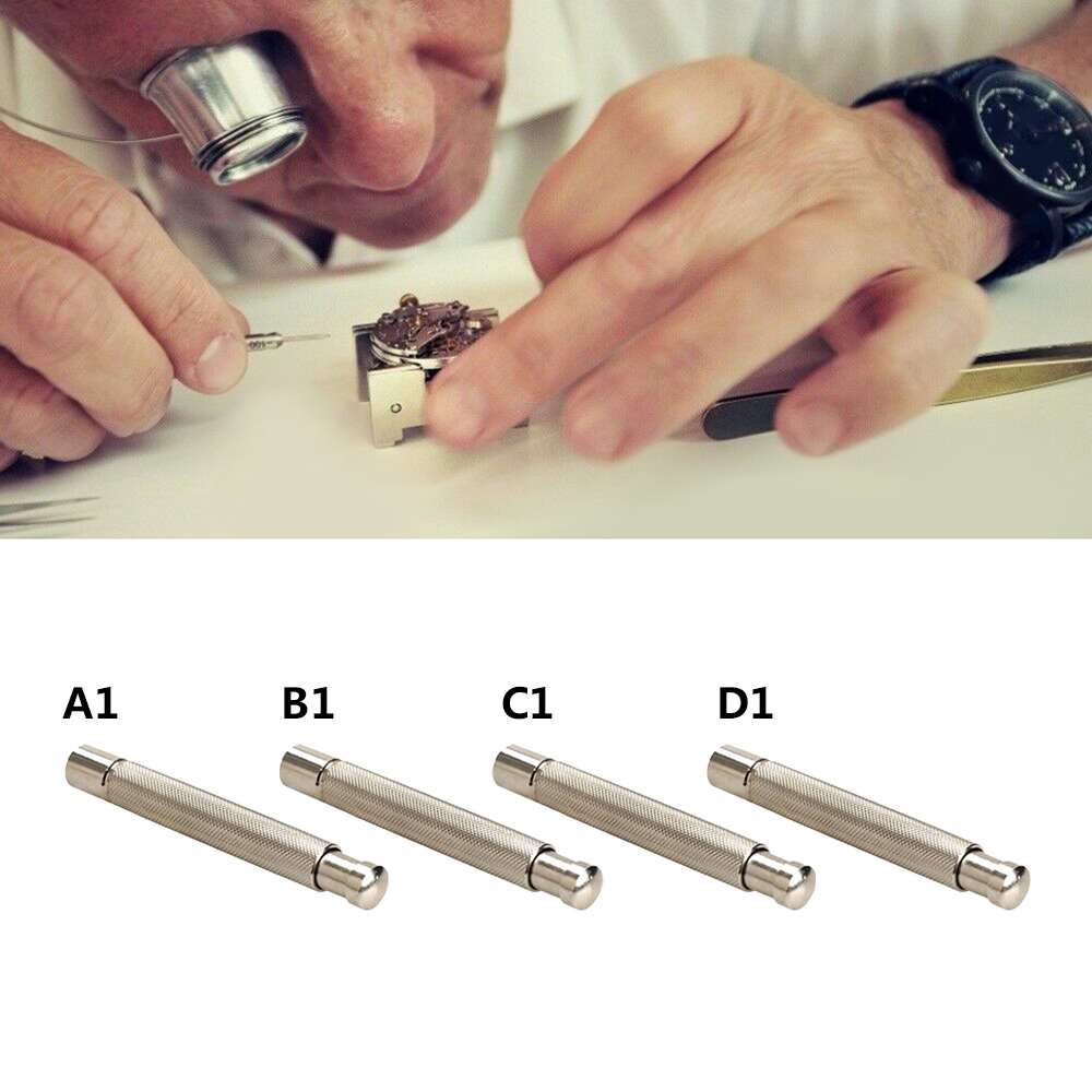 Professionele 4 Maten Horloge Crown Winder Winding Horlogemaker 'S Verwijder De Hoofd Reparatie Tool