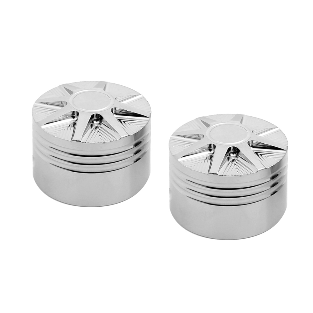 1 Pair Motorcycle Front Axle Nut Cover Cap Bolt For Harley Dyna Fat Bob Touring Electra Glide Road Glide Sportster Iron 883 1200