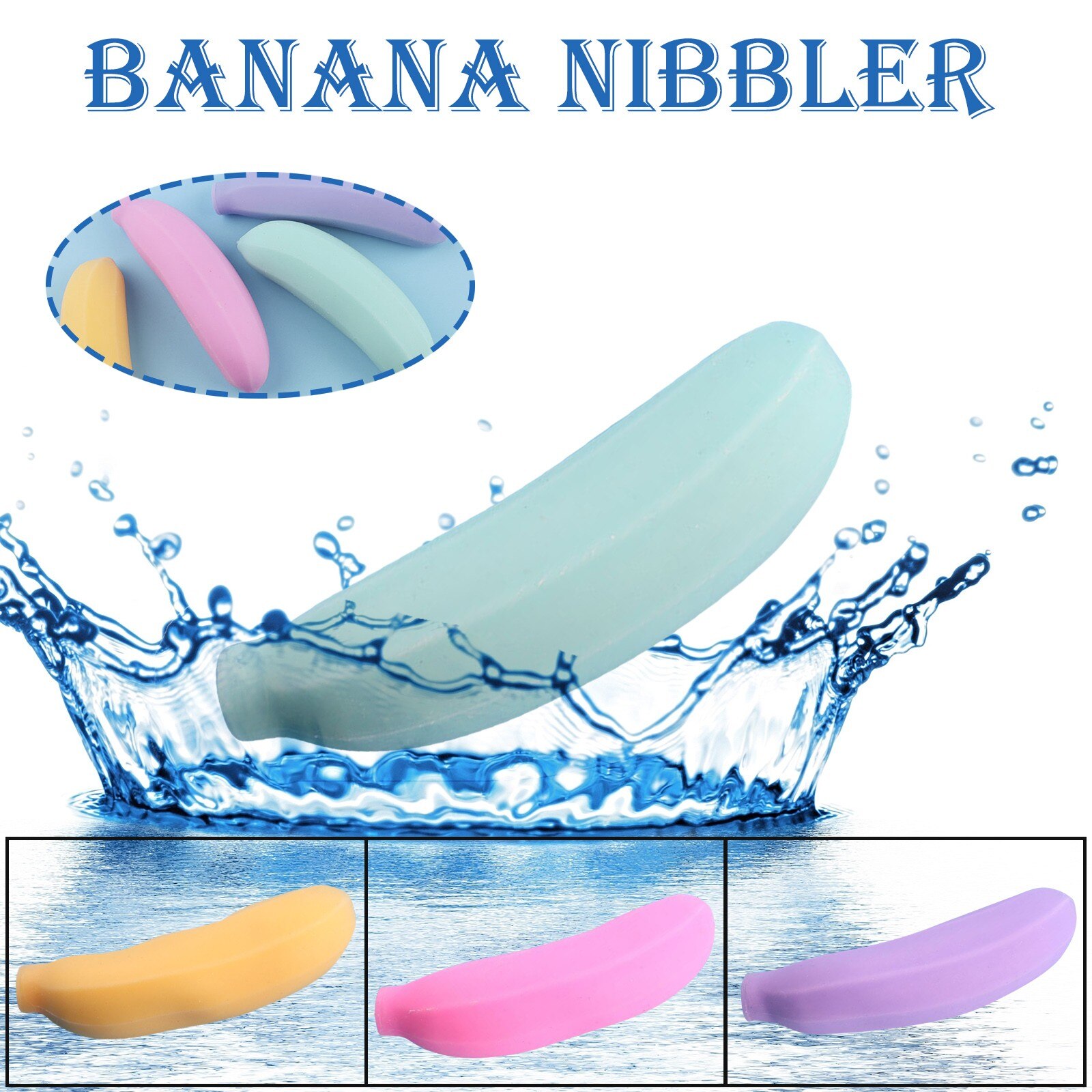 Banana Squishy Toys Decompression Flour Simulation Kneading Novelty Toy Music Stress Relief Decompression Vent Funny Toy D23#