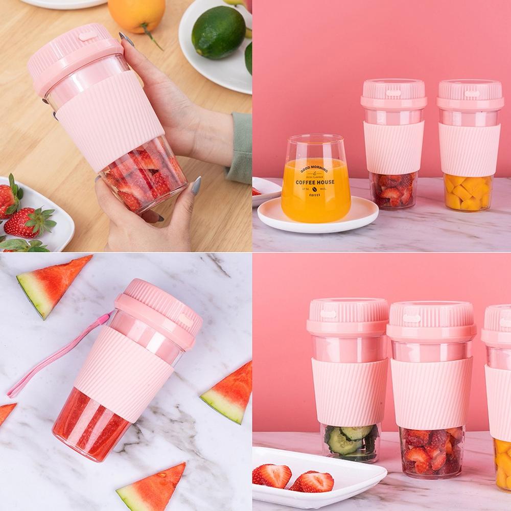 Reizen Draagbare Blender En Juicer Draagbare Elektrische Fruit Juicer Mixer Usb Herbruikbare Smoothie Reizen Cup