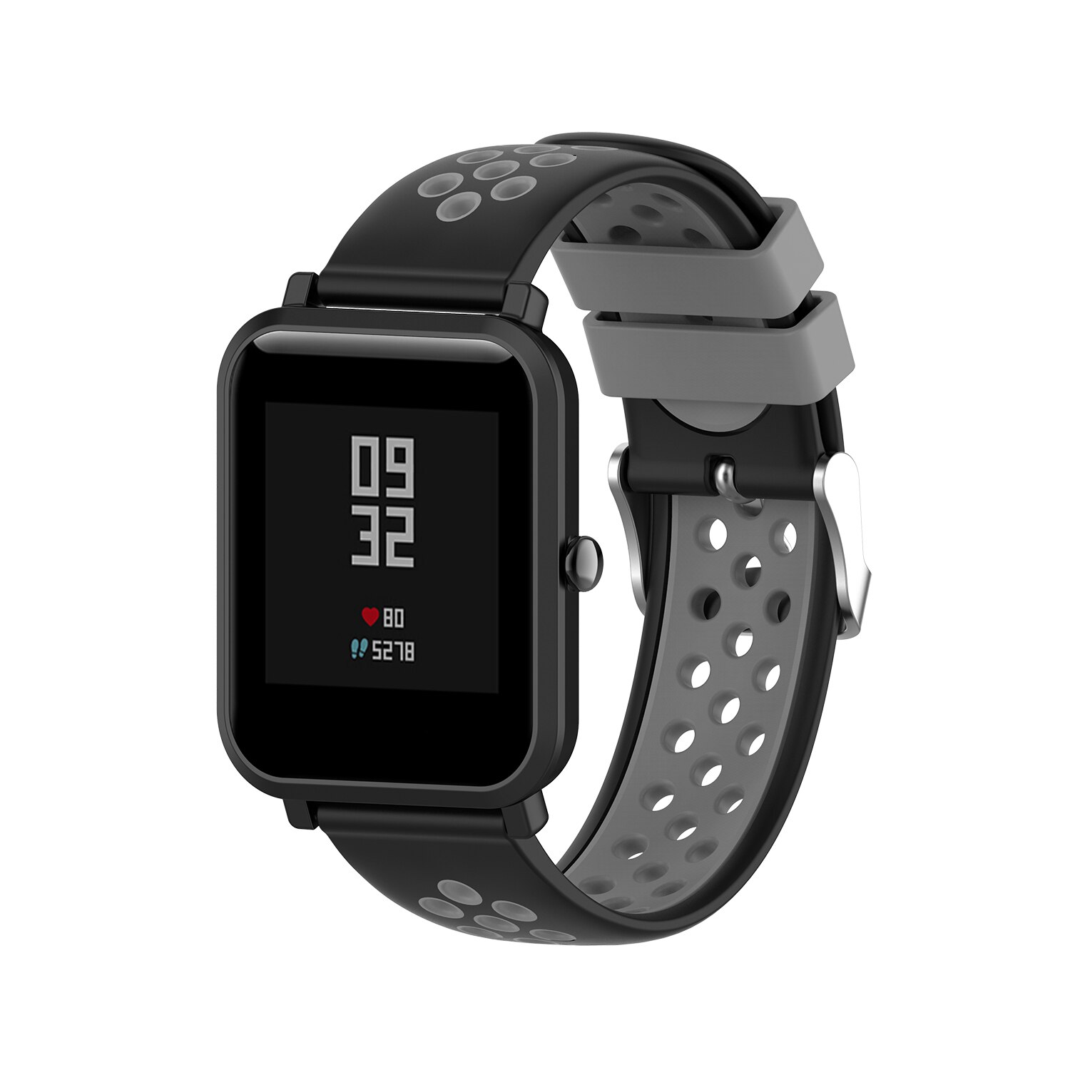 Värikäs rannekoru rannehihna amazfit bip pop u lite s kellon rannekkeet amazfit gts 2 stratos pace silikoni älykello ranneke